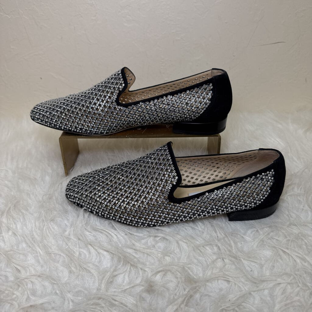 Jaida Flat Diamond Perforated Suede