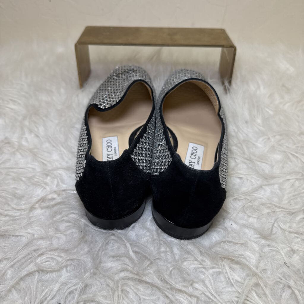 Jaida Flat Diamond Perforated Suede