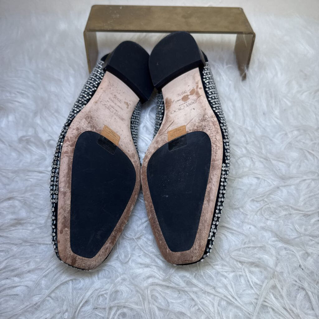 Jaida Flat Diamond Perforated Suede