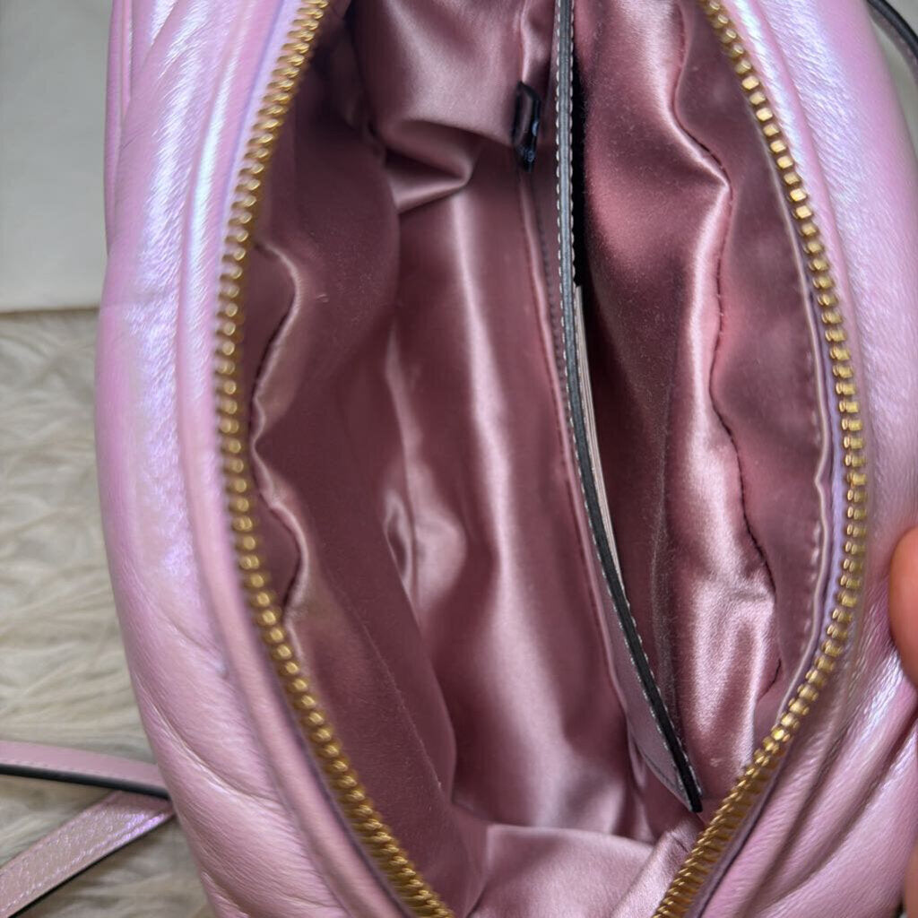 Escape Iridescent Nappa Chevron GG Marmont