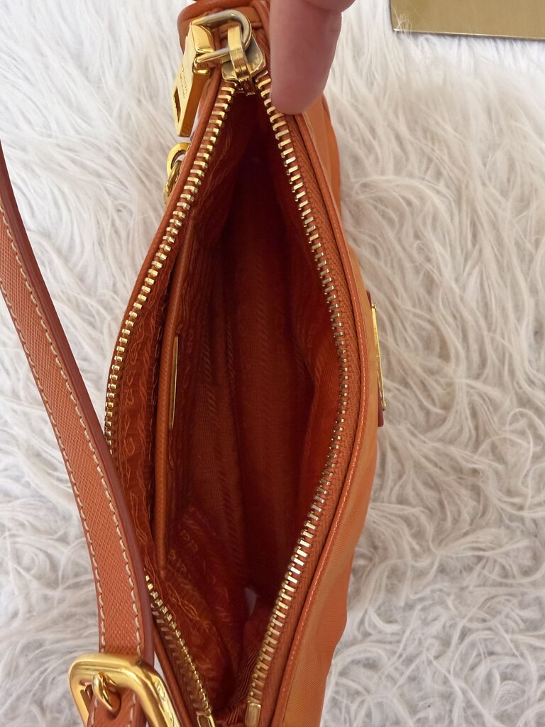 Prada Orange Mini Bag