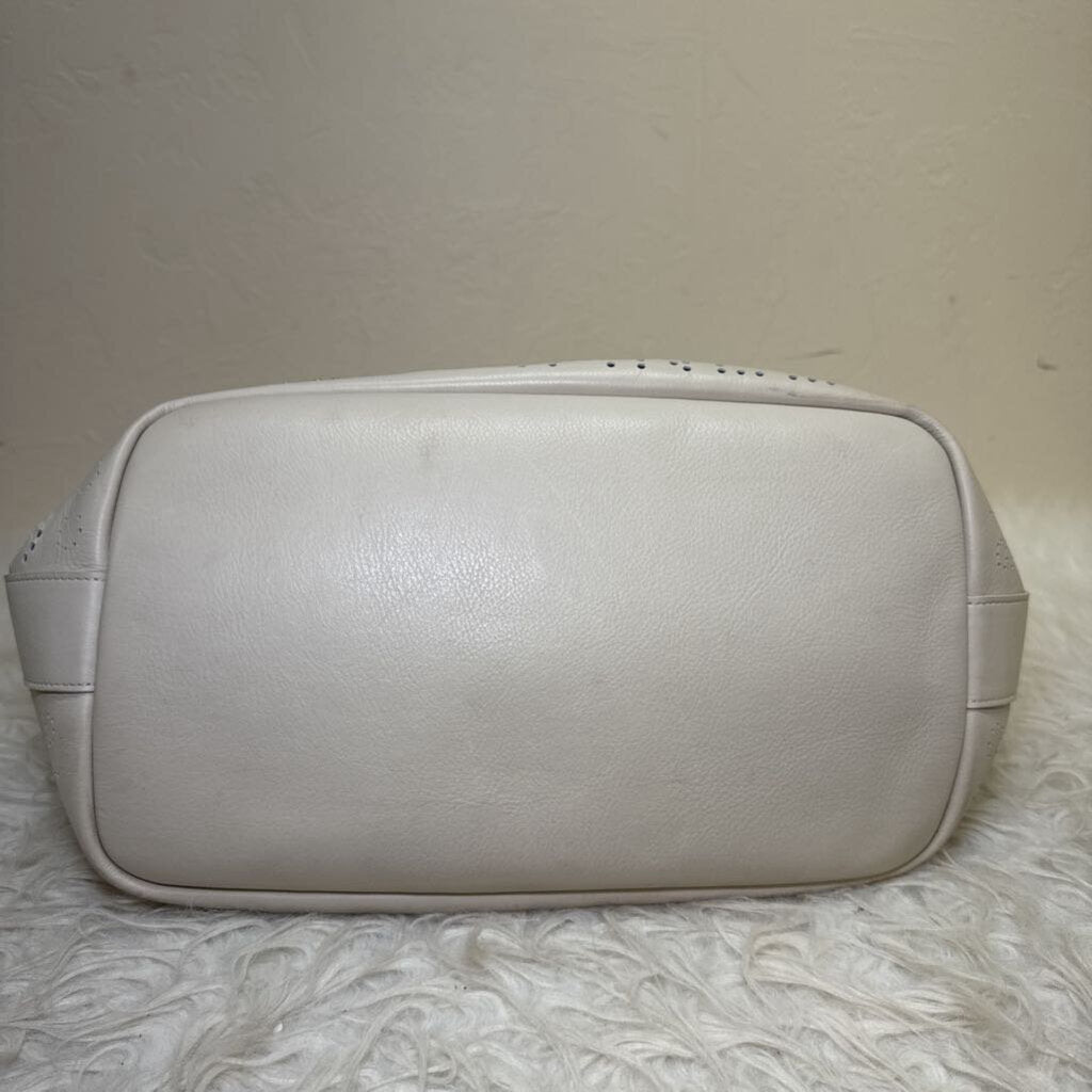 Logo Eyelets Shopping Tote