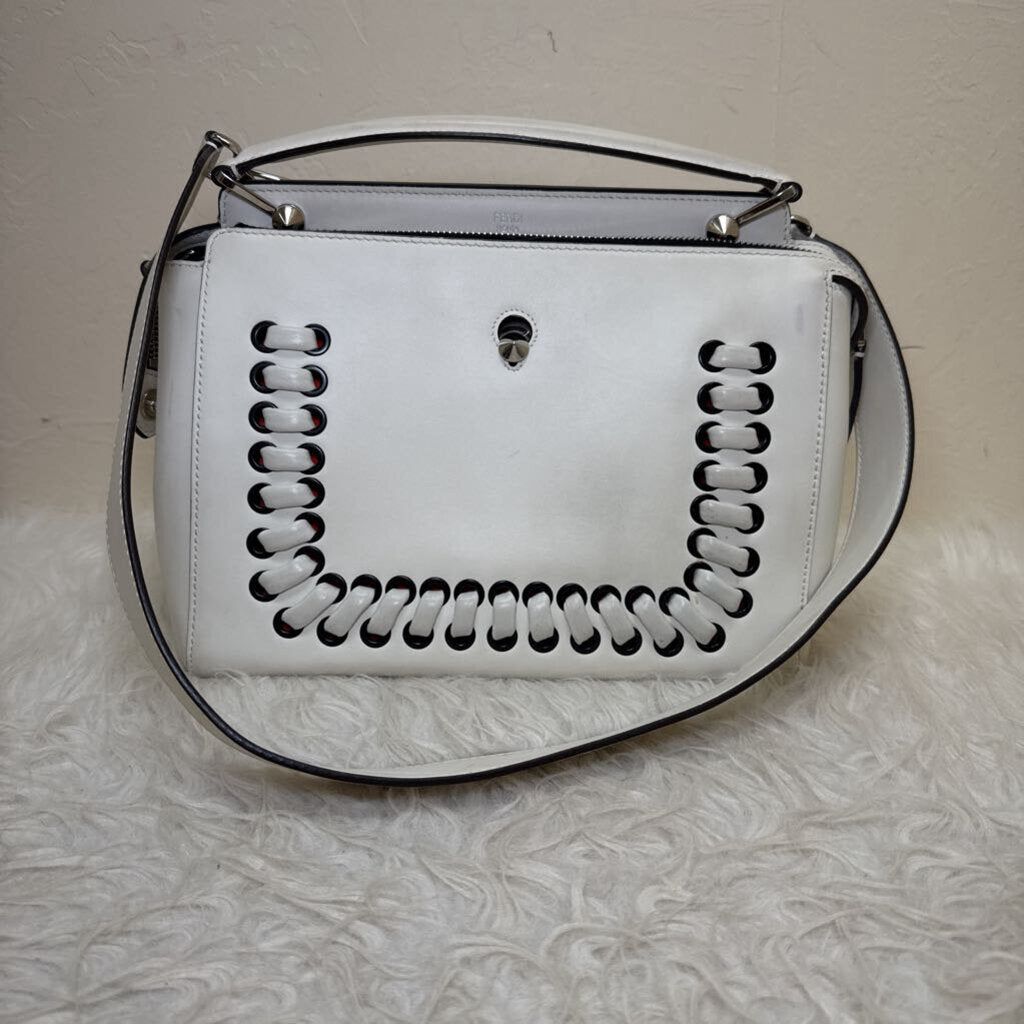 DotCom Whipstitch Lace-Up Convertible Handbag