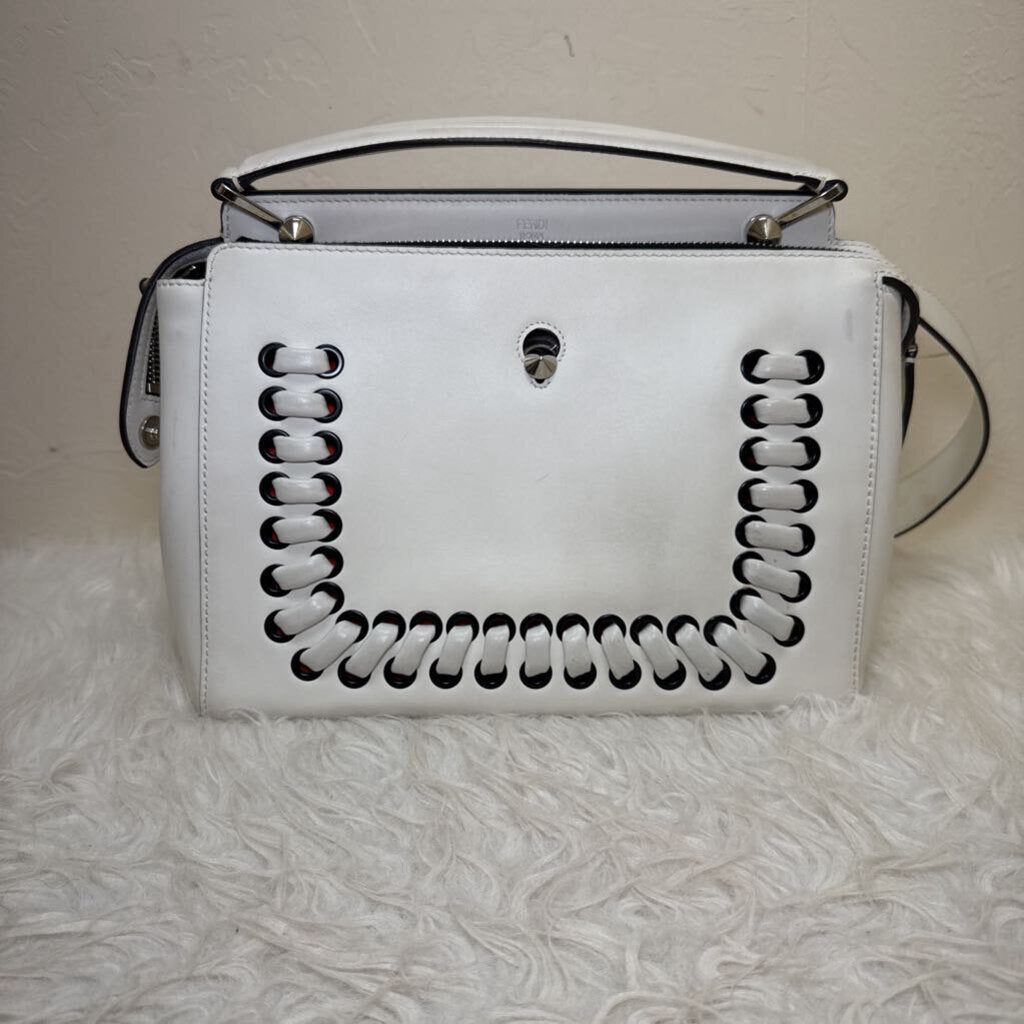 DotCom Whipstitch Lace-Up Convertible Handbag