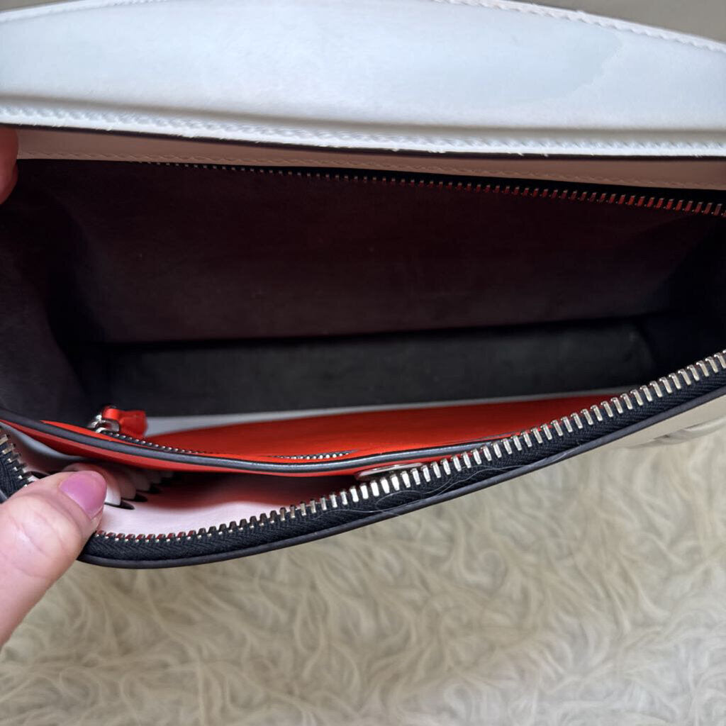 DotCom Whipstitch Lace-Up Convertible Handbag