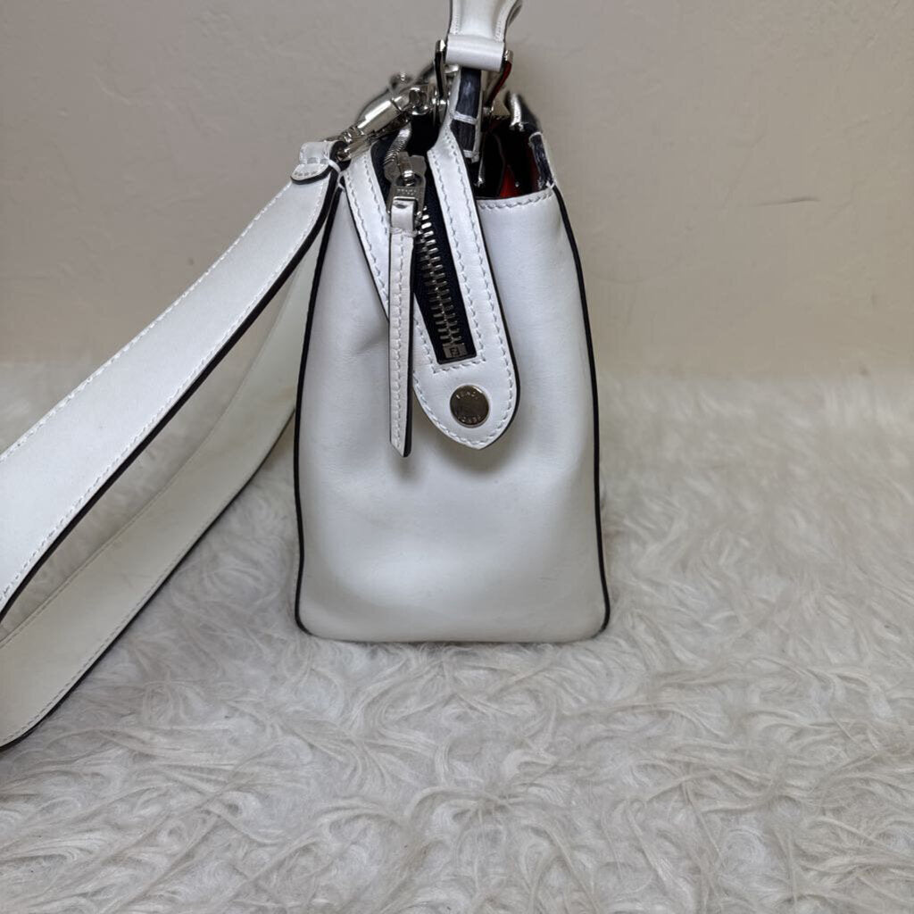 DotCom Whipstitch Lace-Up Convertible Handbag