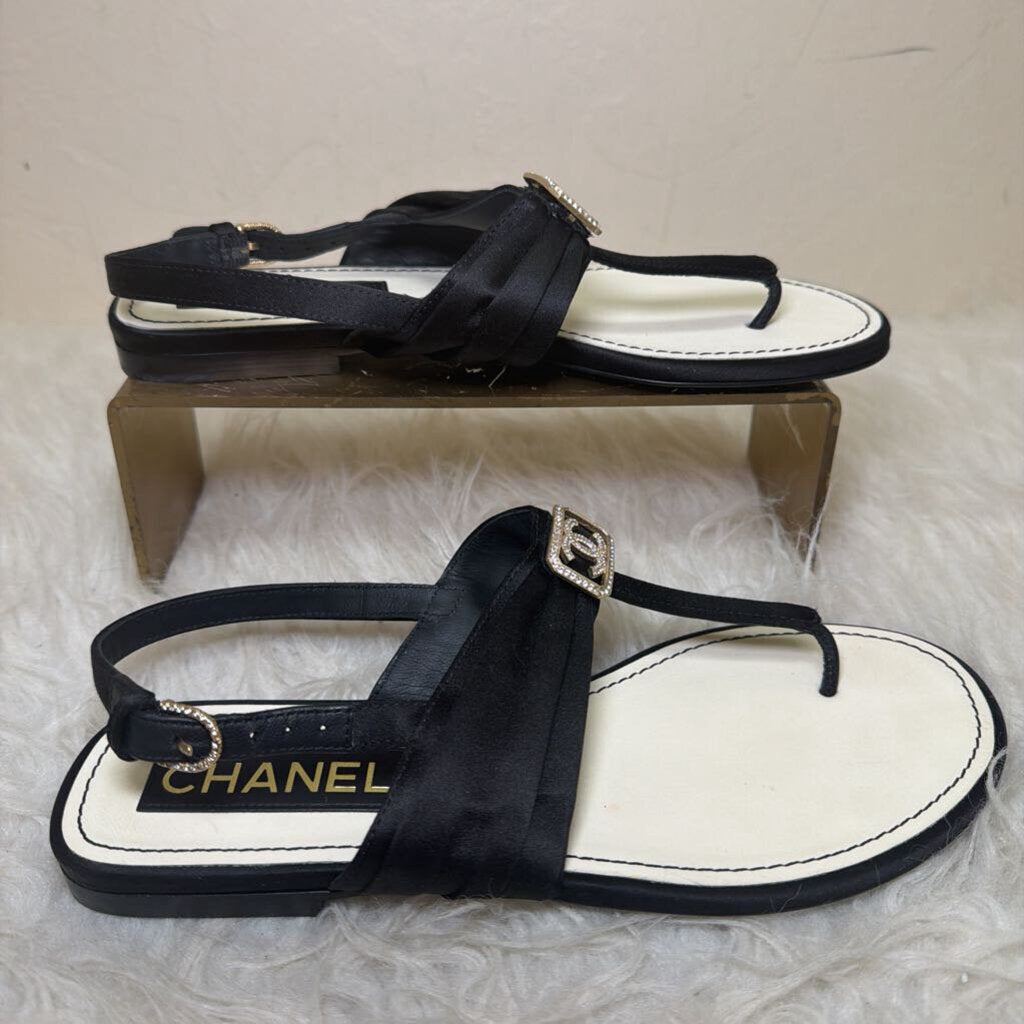 CC embellished satin