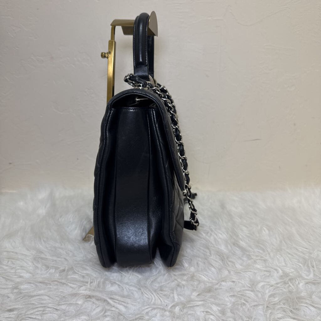 Large Trendy CC Top Handle Flap