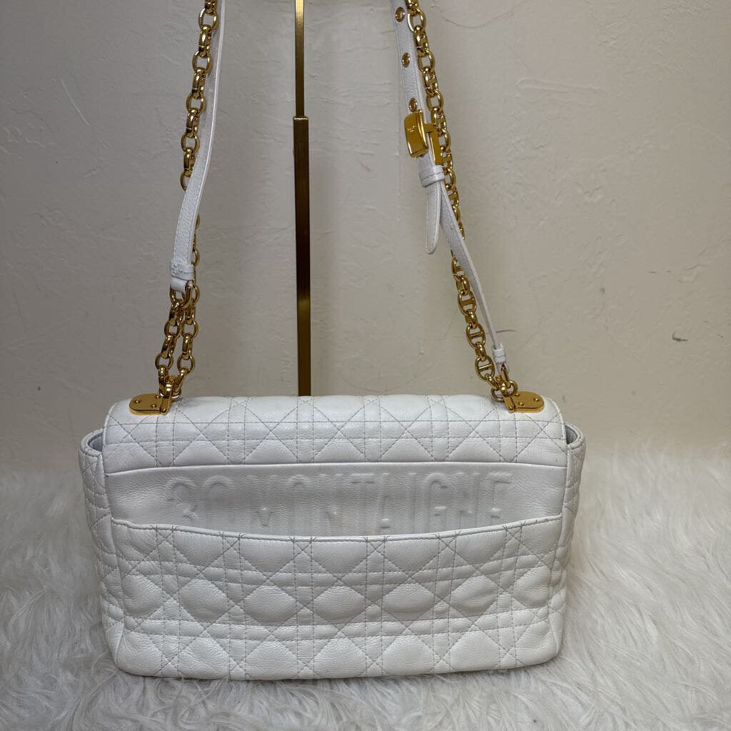 Cannage Caro Medium with gold hardware