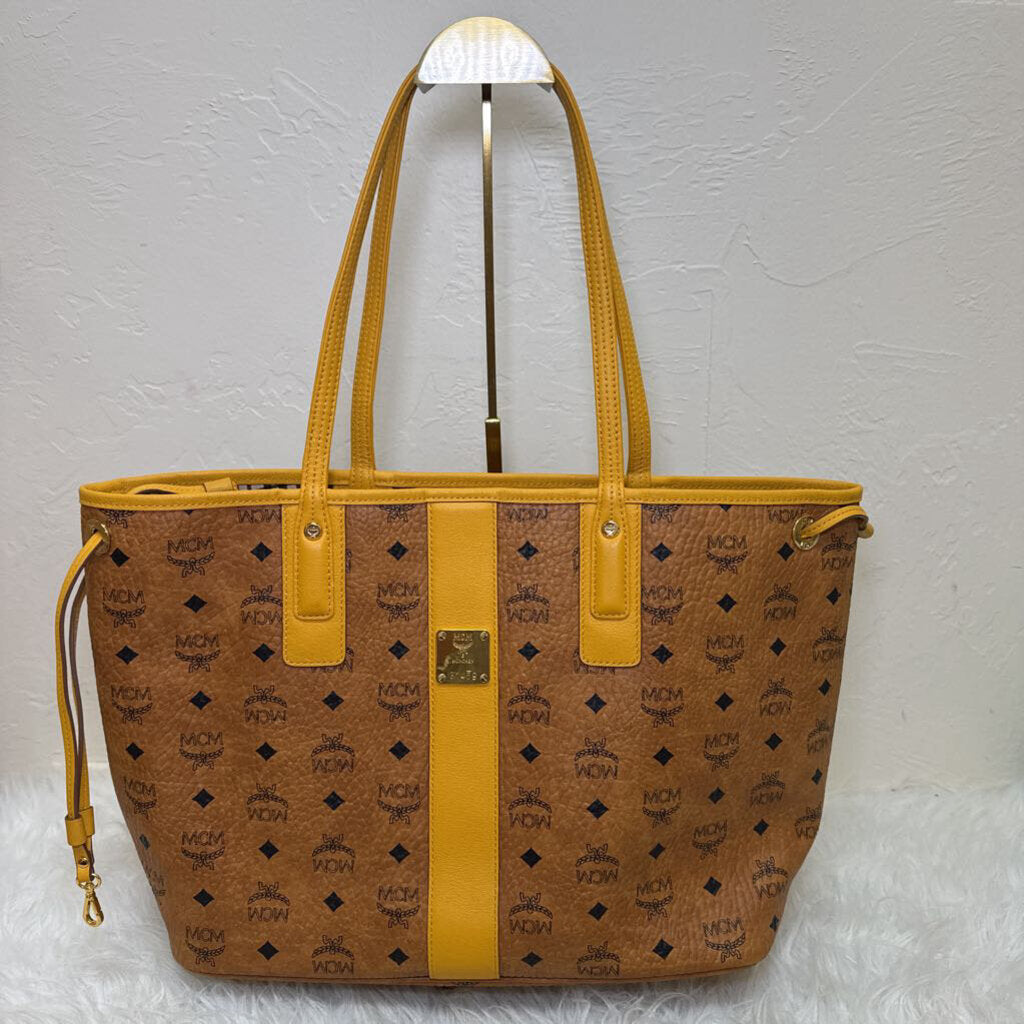 MCM Logo Tote Bag