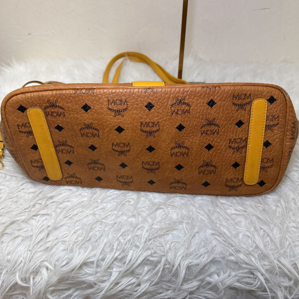 MCM Logo Tote Bag
