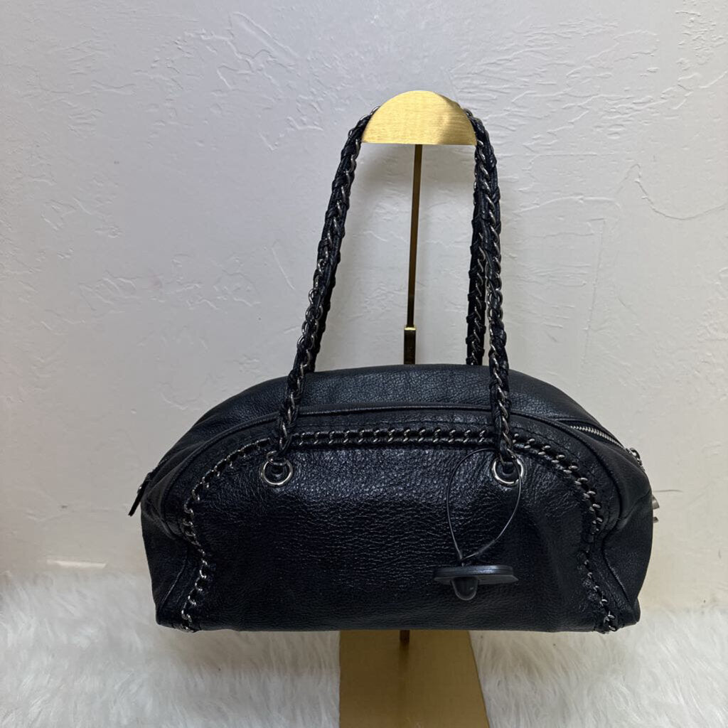 Black Luxe Ligne Bowler Bag