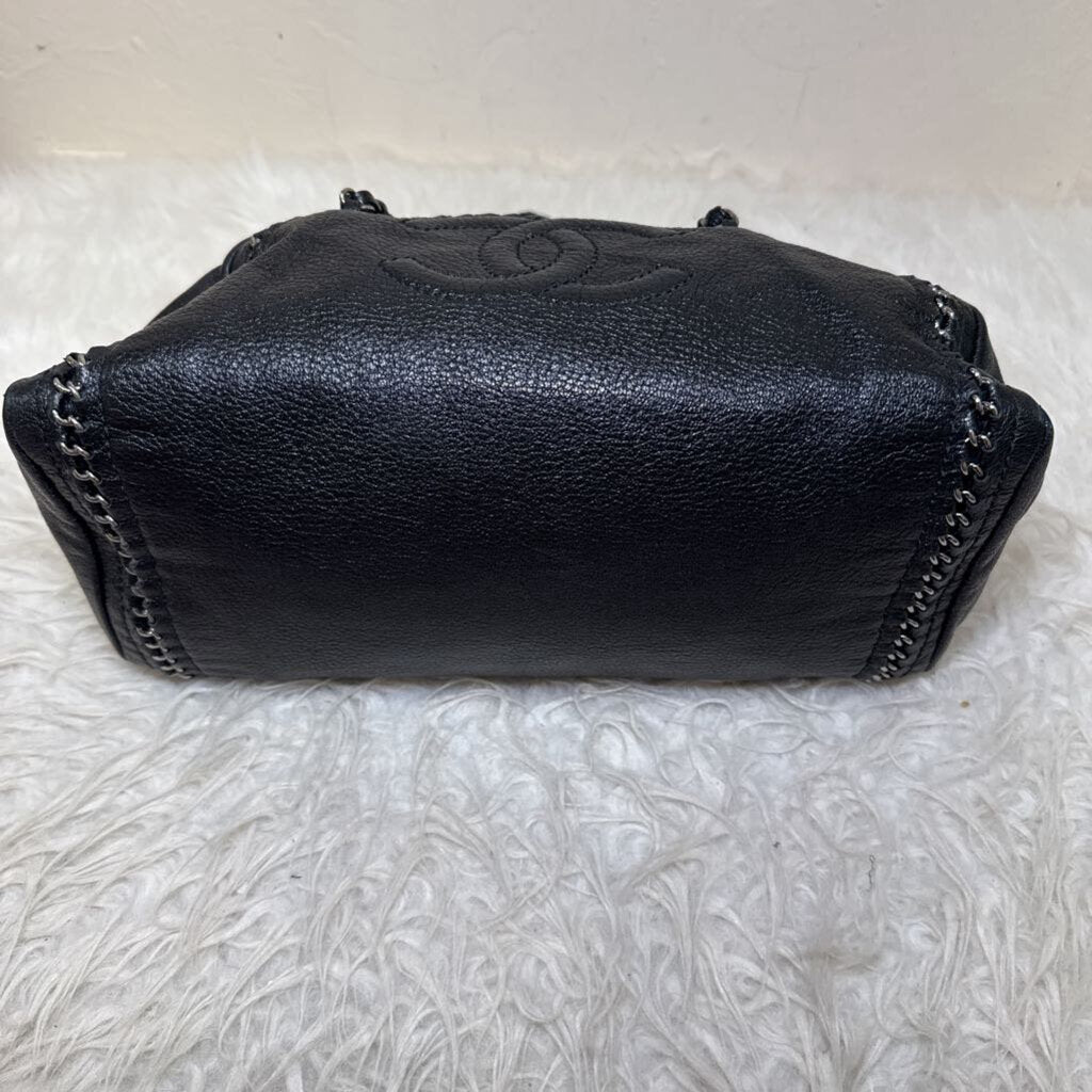 Black Luxe Ligne Bowler Bag
