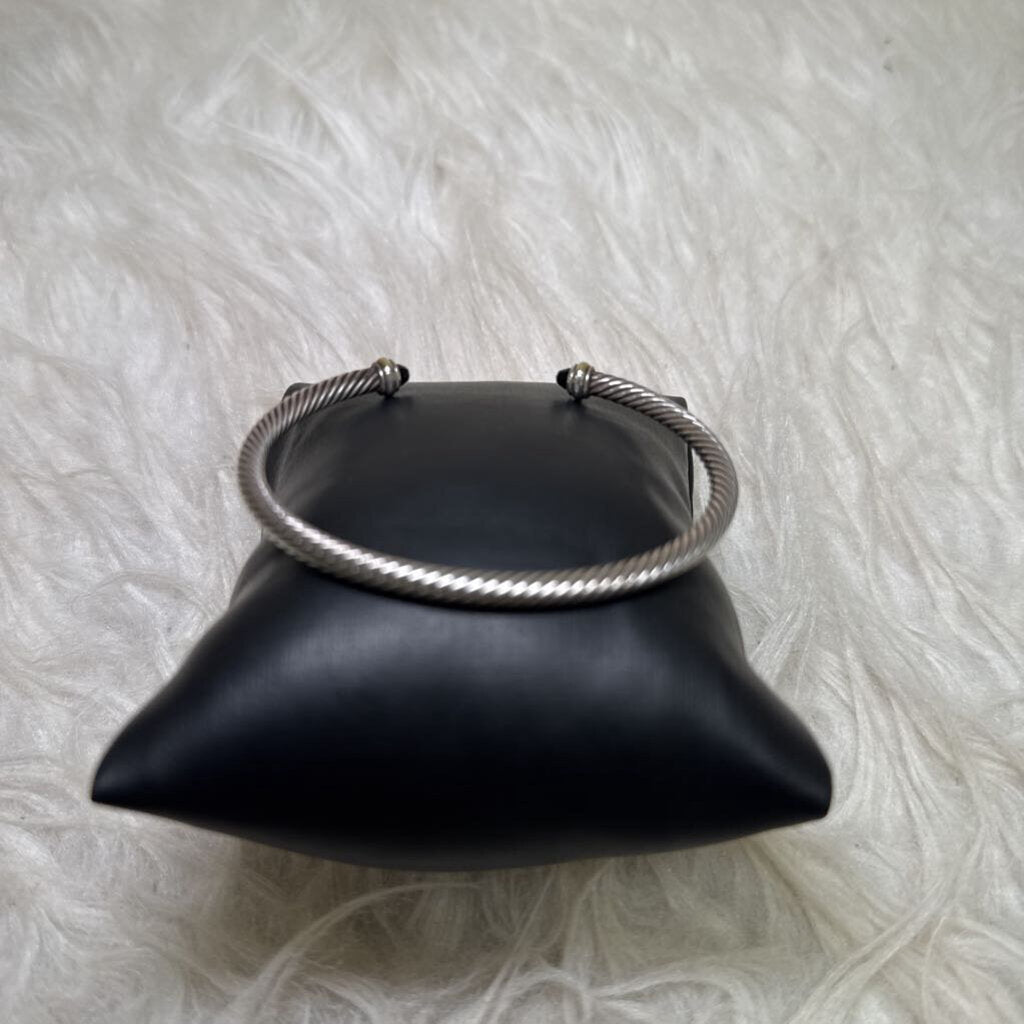 Classic Cable Sterling Silver w/ Faceted Onyx