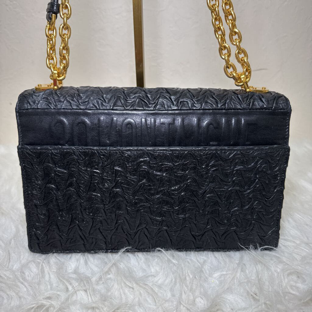 Black Wavy Effect 30 Montaigne Bag