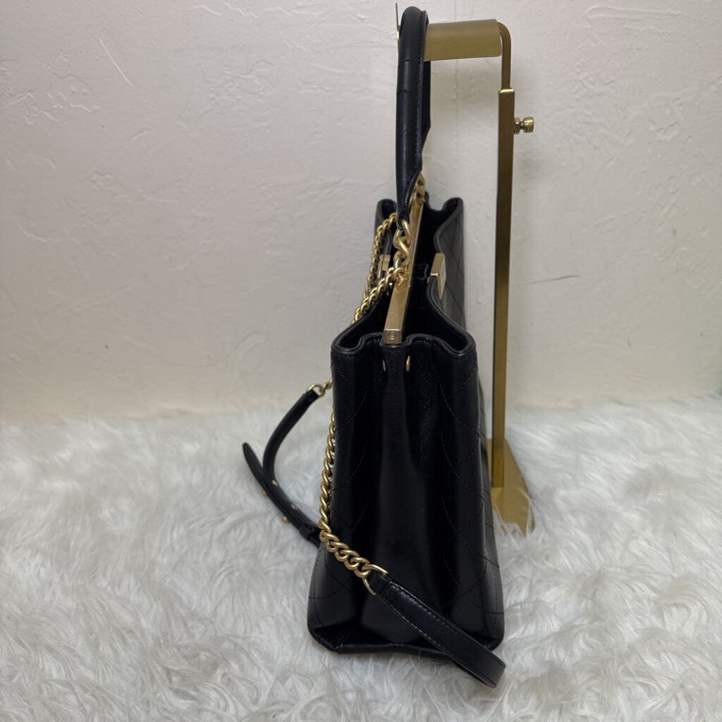 2019 Black Quilted Coco Luxe Tote