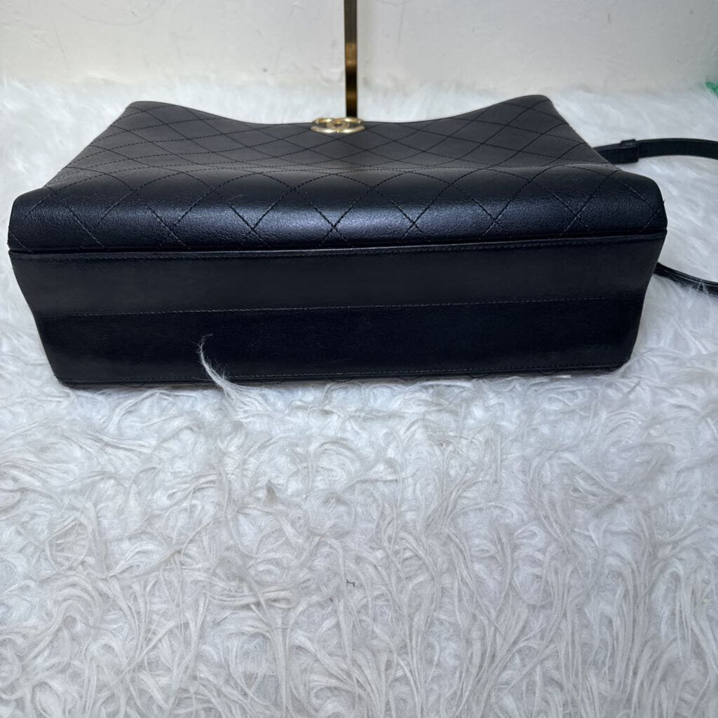 2019 Black Quilted Coco Luxe Tote