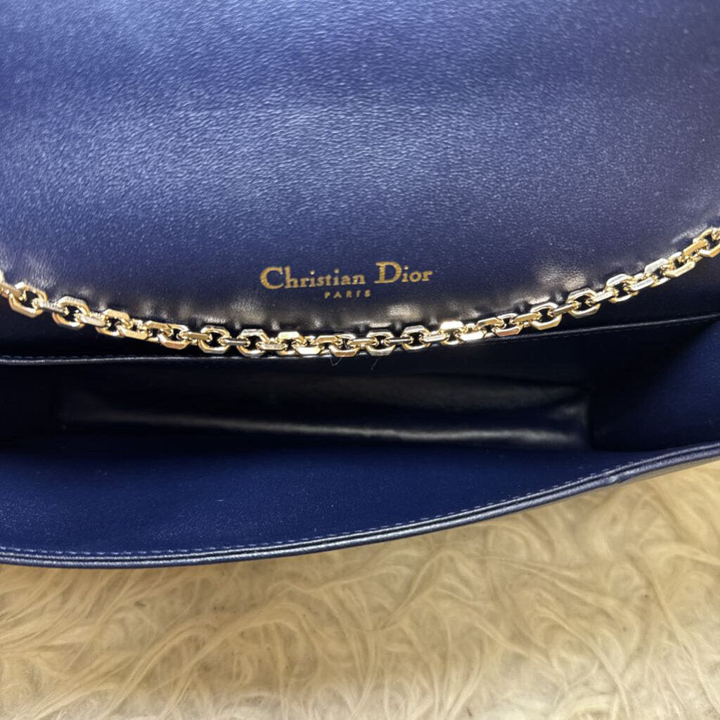 Lady Dior Cannage Leather Pouch