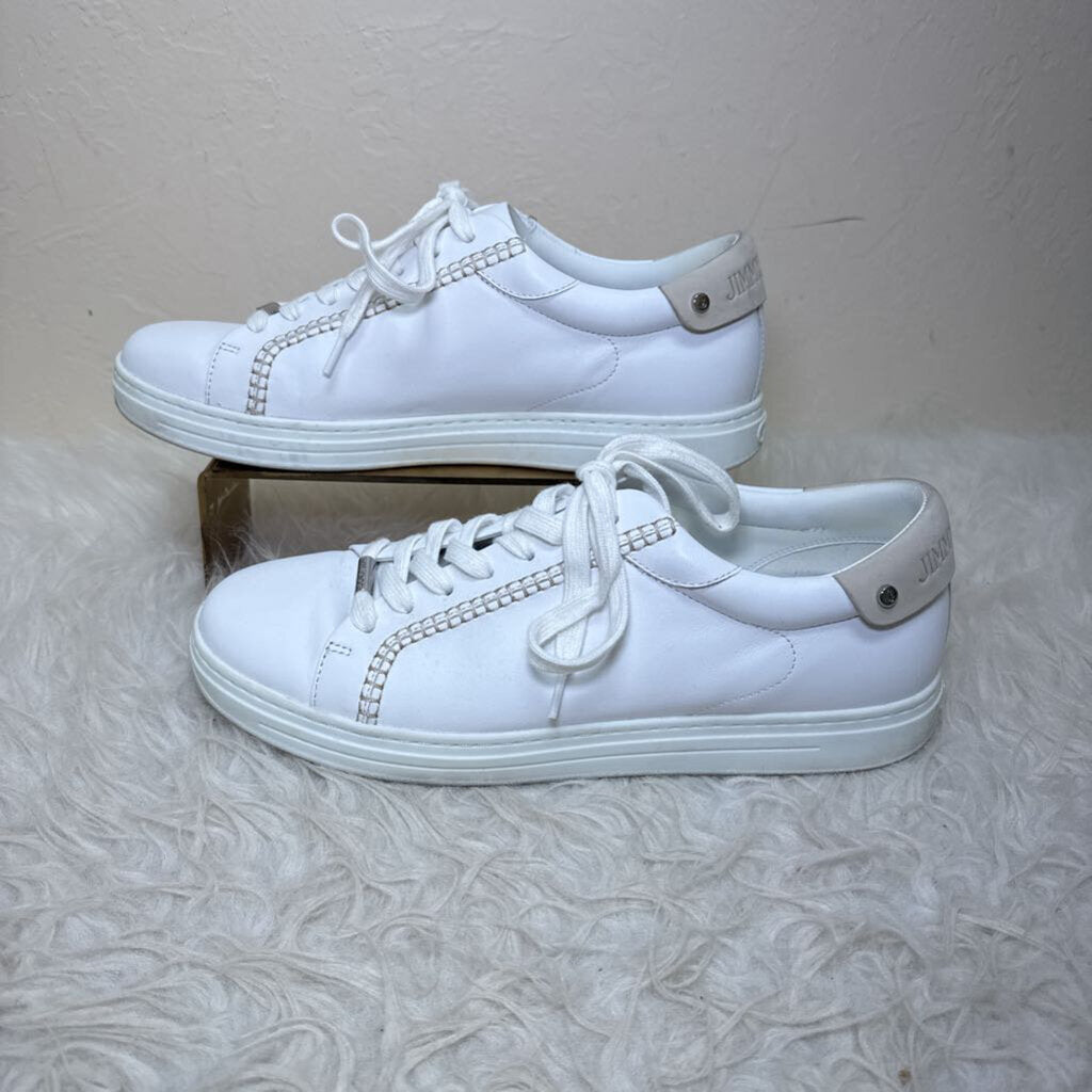 Rome Sneaker w/ Tan Topstitching Eyelaces