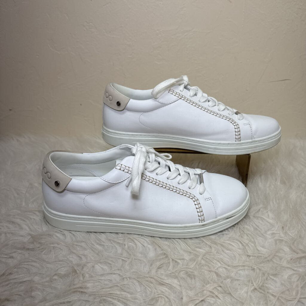 Rome Sneaker w/ Tan Topstitching Eyelaces
