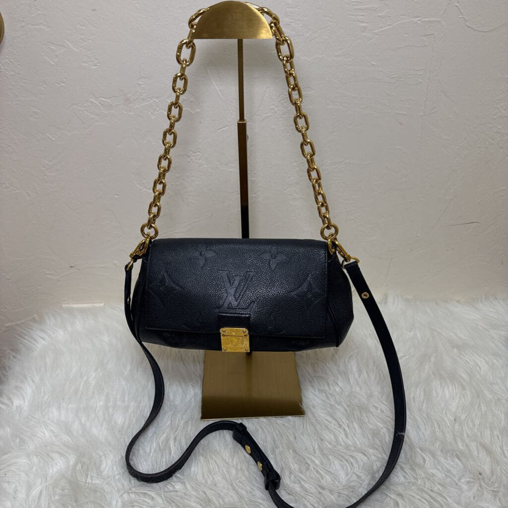 Black Monogram Giant Empreinte Favorite