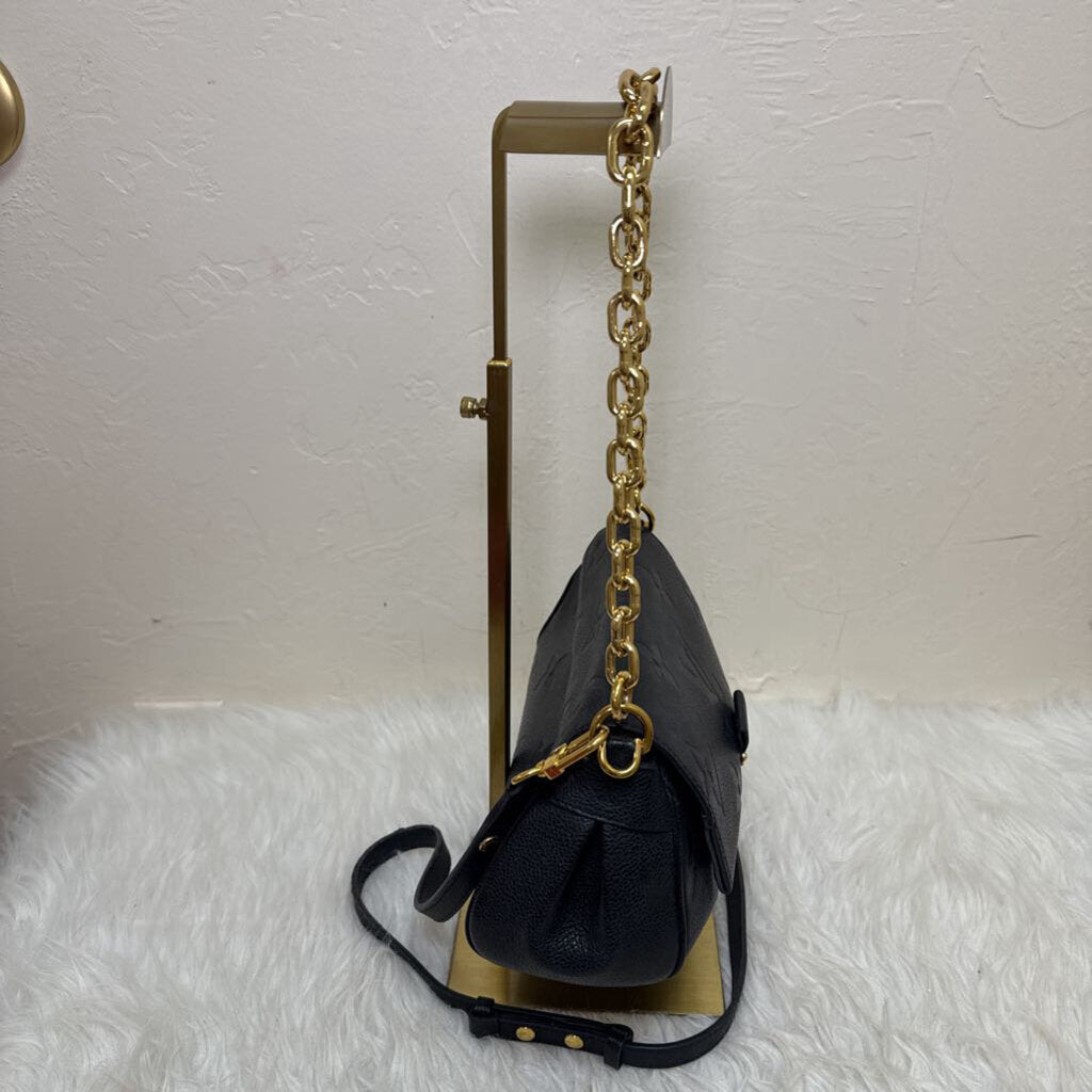 Black Monogram Giant Empreinte Favorite