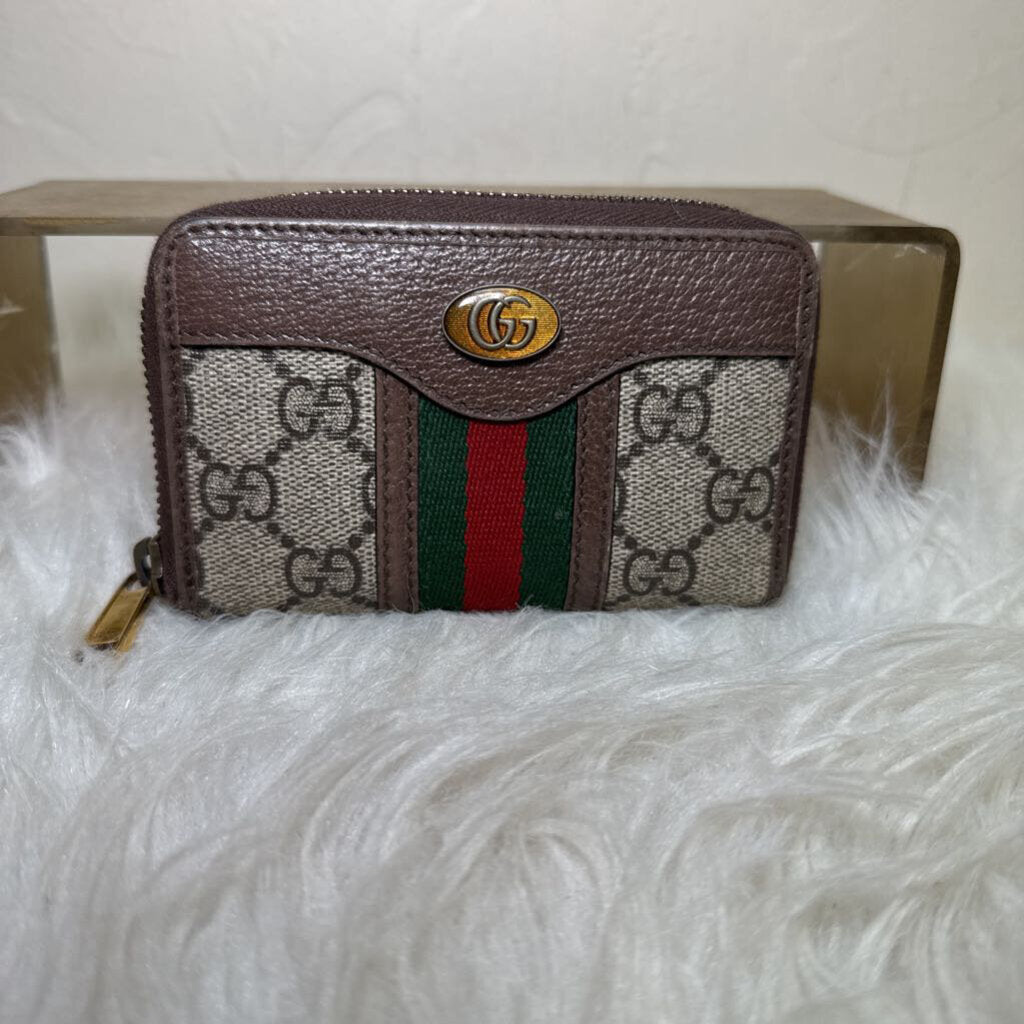 Ophidia GG Supreme Zip Around Wallet