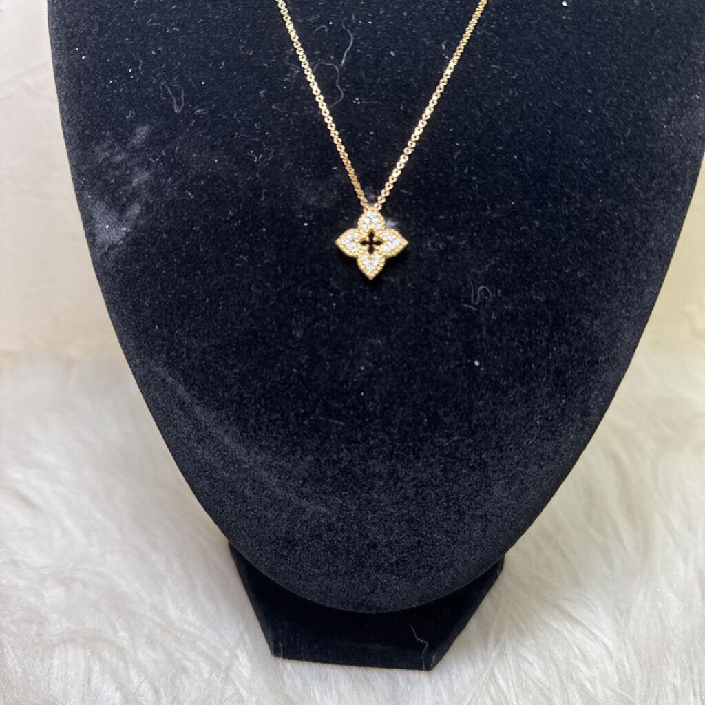 18k Yellow Gold Venetian Princess Pendant