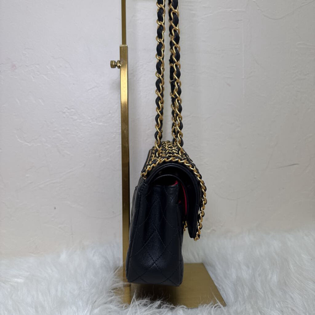 Pre-Fall 2020 Lambskin Timeless Classic Chained Double Flap