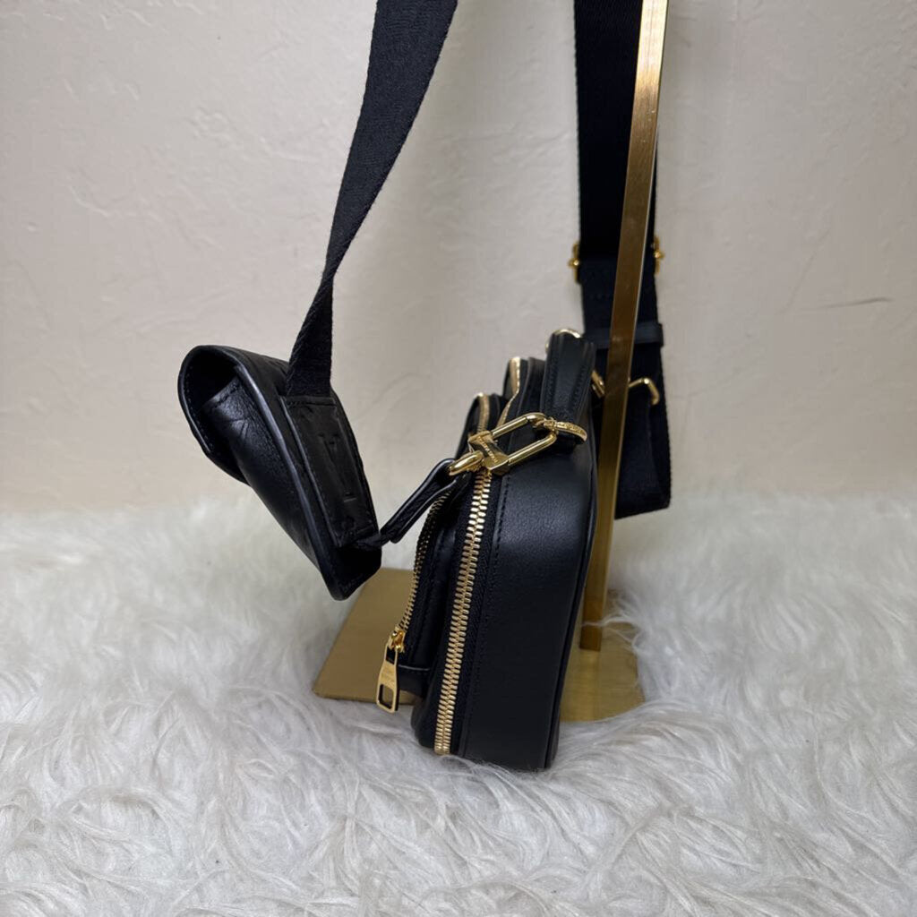 Black Monogram Empreinte Leather Utility Crossbody