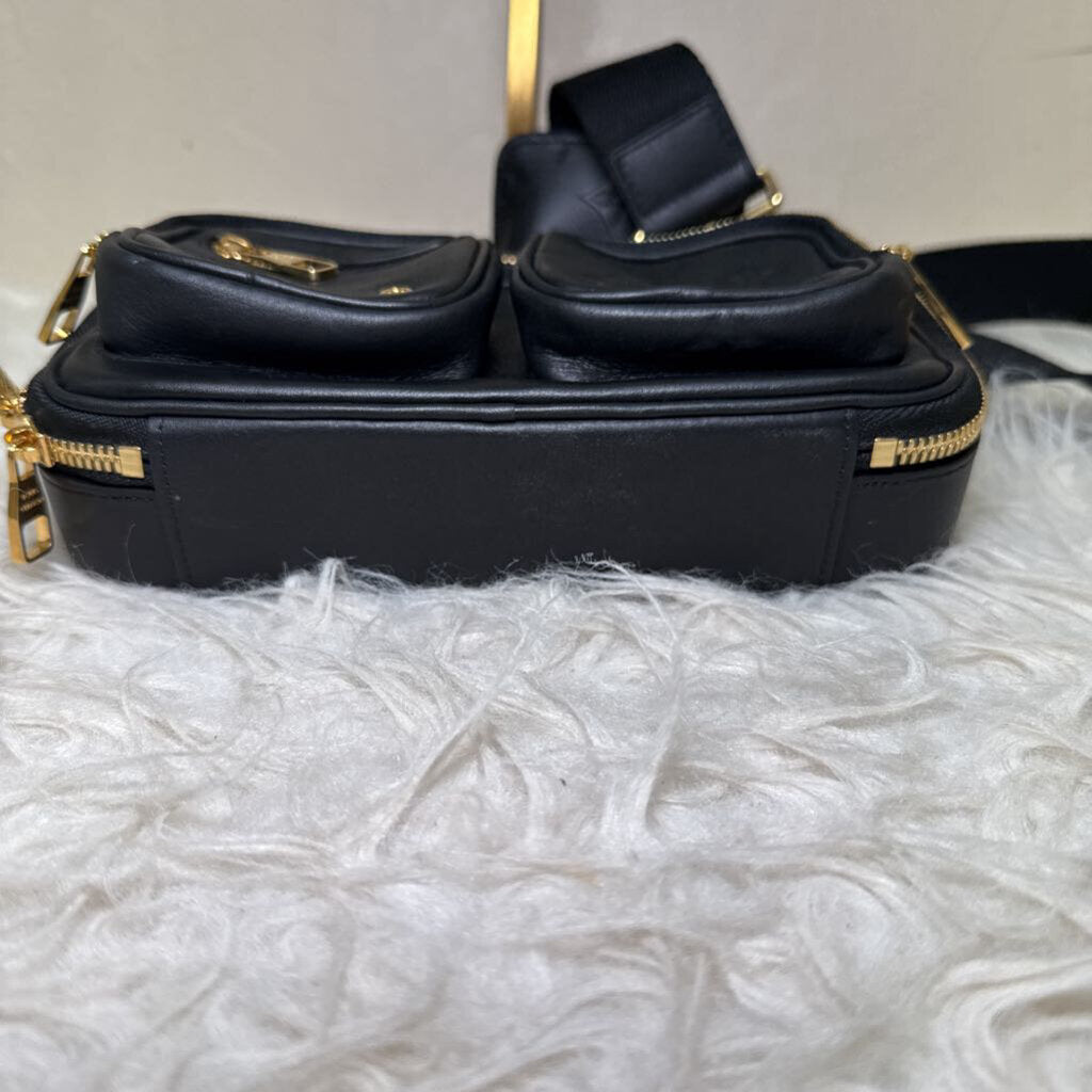 Black Monogram Empreinte Leather Utility Crossbody