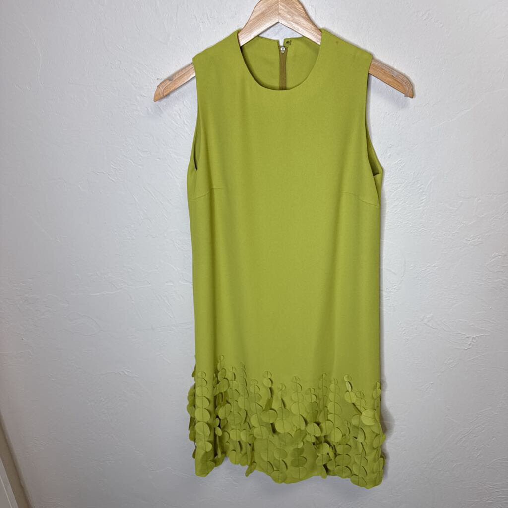 Sleevless Mini Dress w/ Dangly Circles at Hem