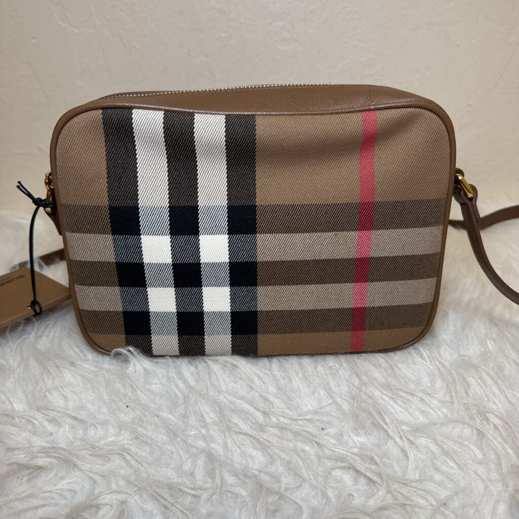 House Check Canvas Crossbody