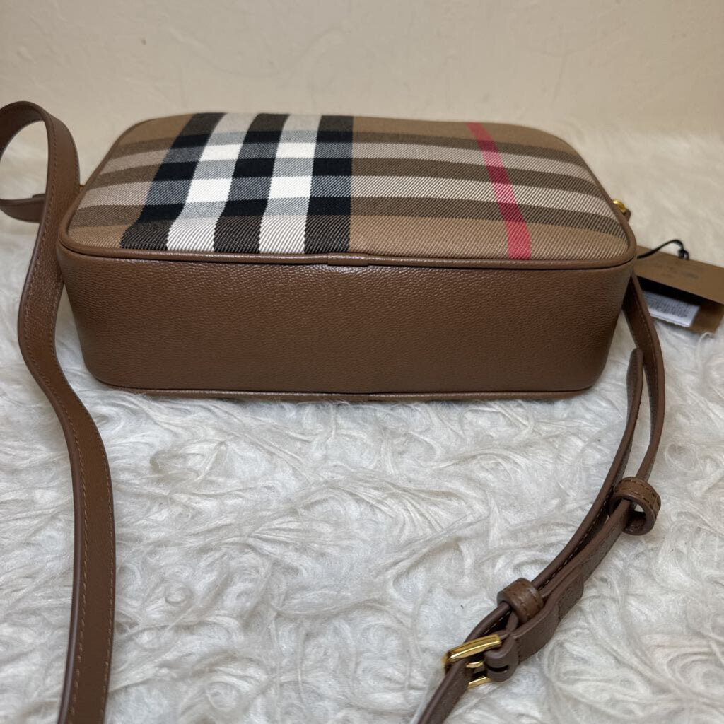 House Check Canvas Crossbody