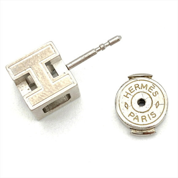 Cage d' H Stud Earrings